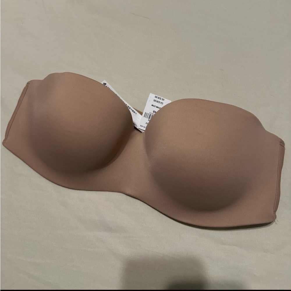 NWT Victorias Secret PINK Strapless Bra 34B